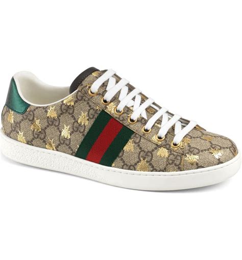 gucci sneakers bees|gucci new ace sneakers women's.